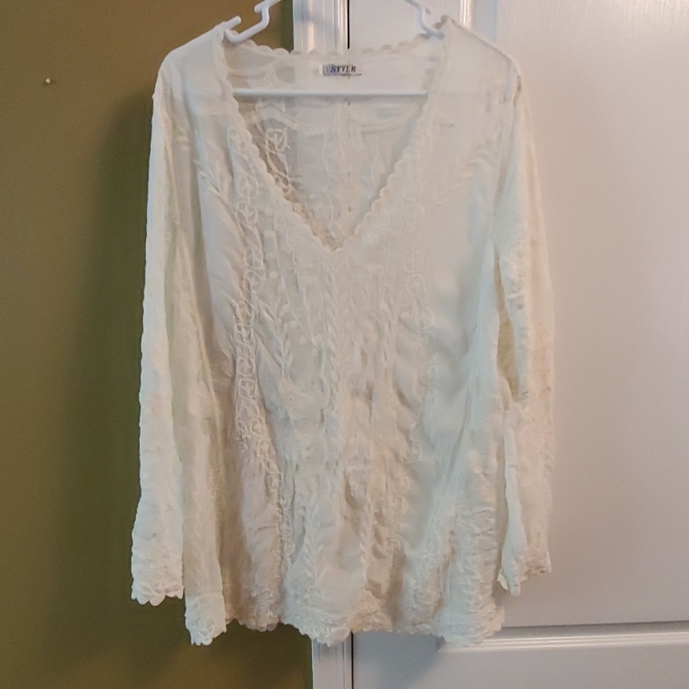 Lace shirt